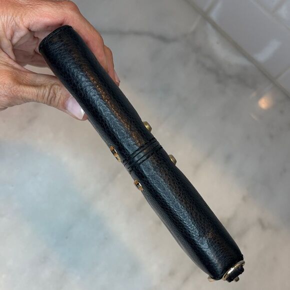 Michael Kors Astor Pebbled Leather Studded Full Zip Wallet - Picture 10 of 15